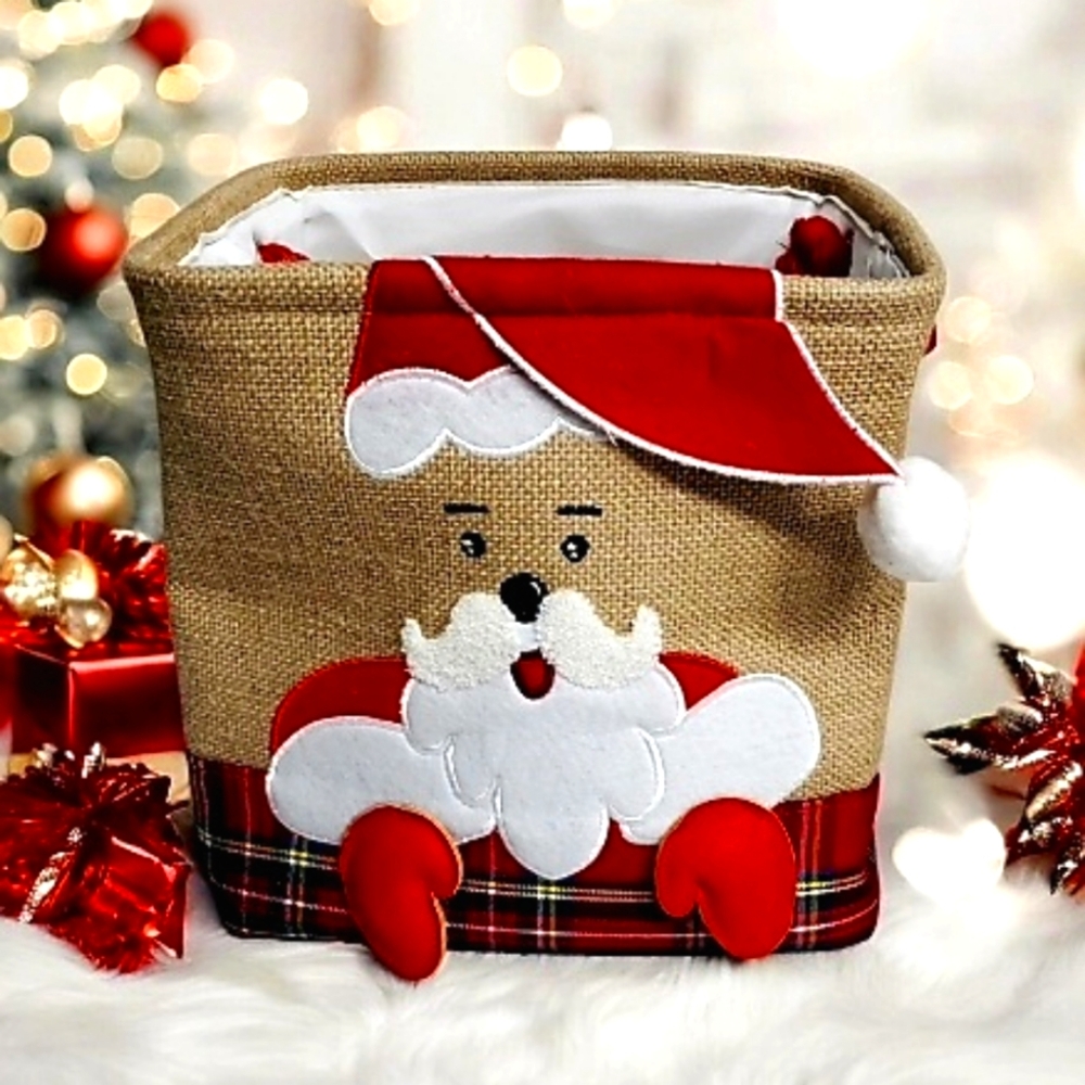 Holiday storage cube or gift baskets